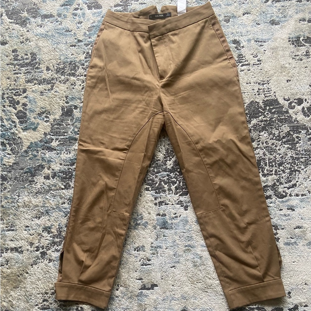 Zara Women's pants size Small beige